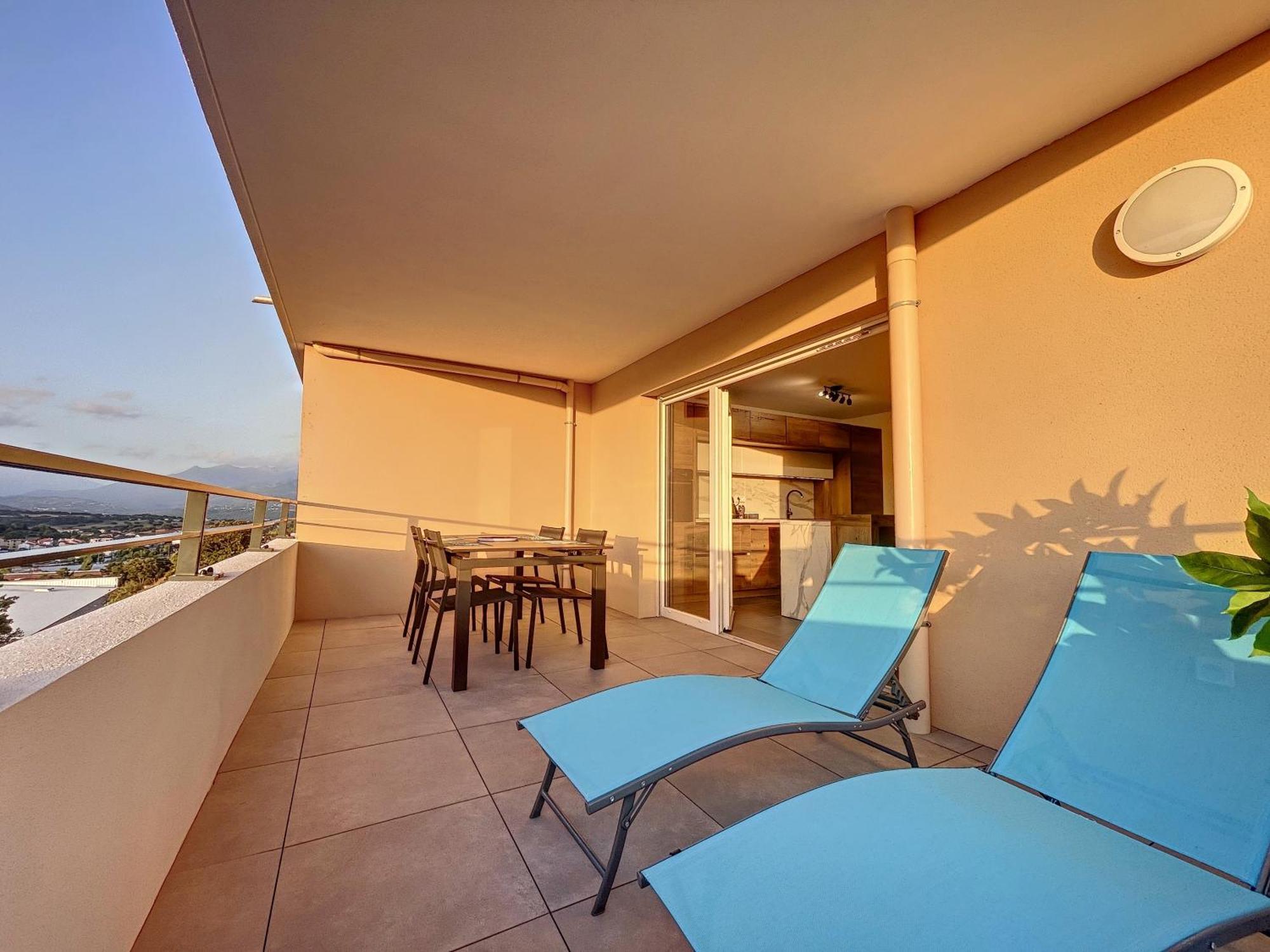 Appartement Central Avec Tres Jolie Vue Ajaccio  Dış mekan fotoğraf