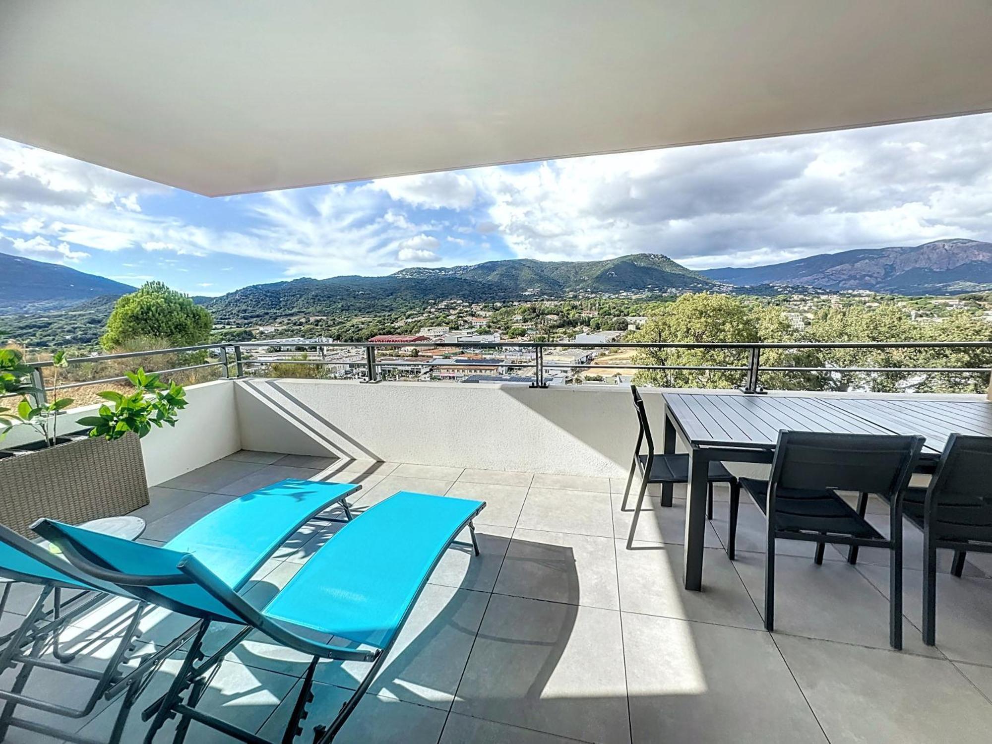 Appartement Central Avec Tres Jolie Vue Ajaccio  Dış mekan fotoğraf